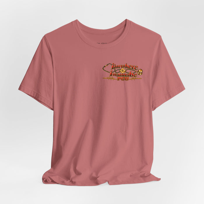 Nurse's PCU 'I'm Where I Wanna Be' Minimalist Tee