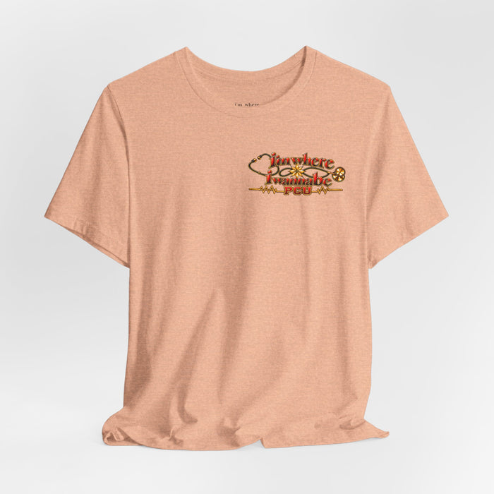 Nurse's PCU 'I'm Where I Wanna Be' Minimalist Tee