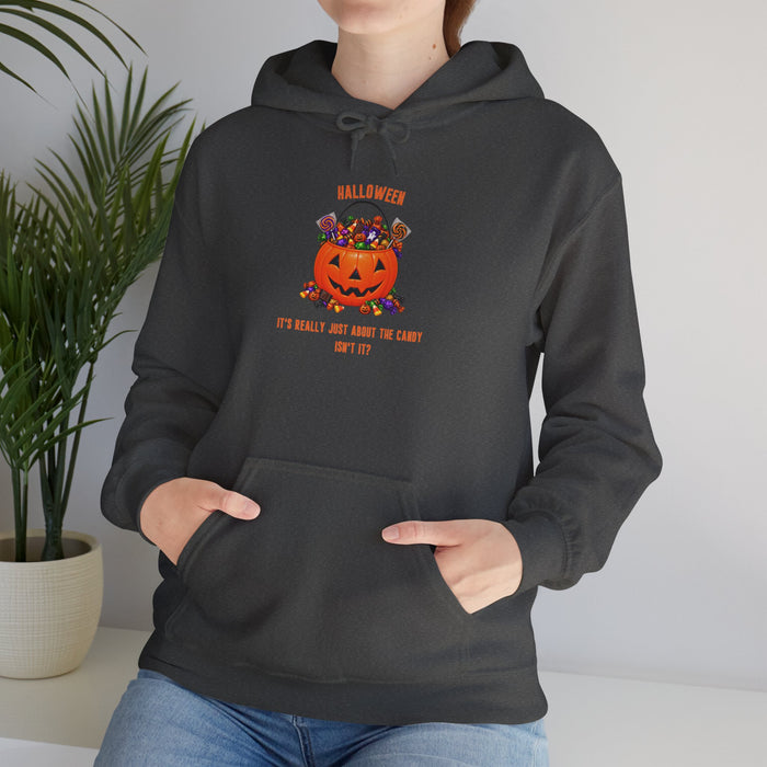 Hoodie — Halloween Pumpkin "It's Freaky, But Have No Fear" Cozy Halloween Sweatshirt