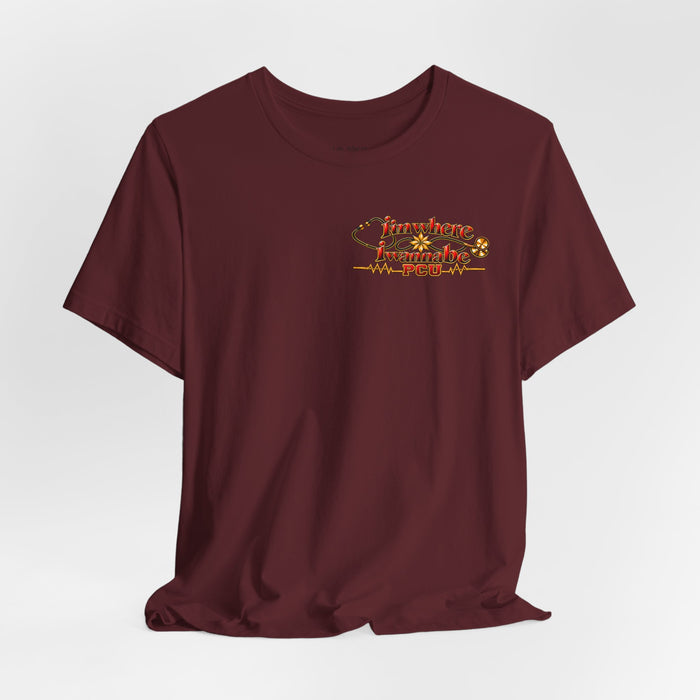 Nurse's PCU 'I'm Where I Wanna Be' Minimalist Tee