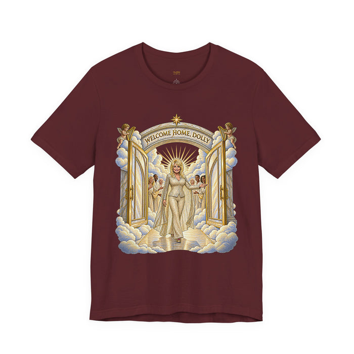 Dolly Parton Welcome Home Tee — Vintage Angelic Portrait T-Shirt
