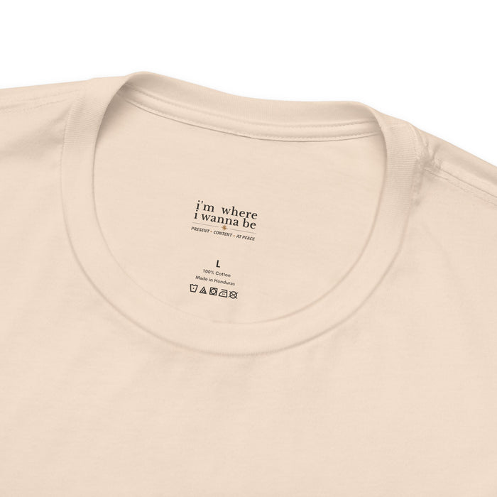Beach Vibes T-Shirt — “I’m Where I Wanna Be” Cruise Ship Tee
