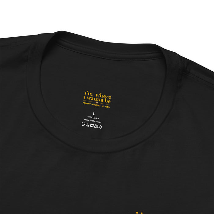 Running Graphic Tee – "I’m Where I Wanna Be When I’m Going the Distance" Scenic Jogger T‑Shirt