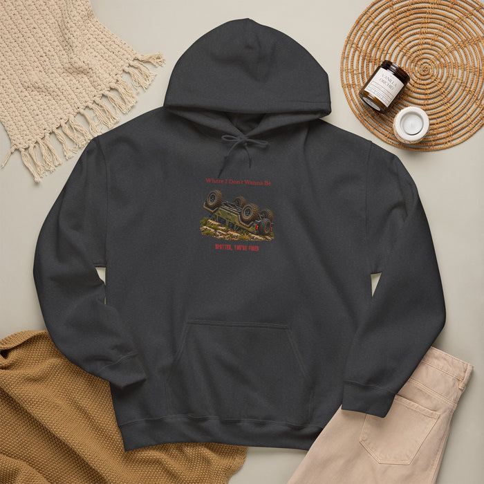 Jeep Flip Graphic Hoodie – "Where I Went, Wheels Go" Off‑Road Truck Sweatshirt