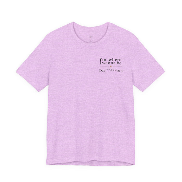 Daytona Beach 'I'm Where I Wanna Be' Tee