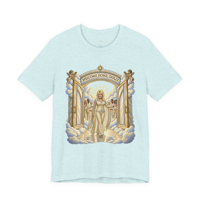Dolly Parton Welcome Home Tee — Vintage Angelic Portrait T-Shirt