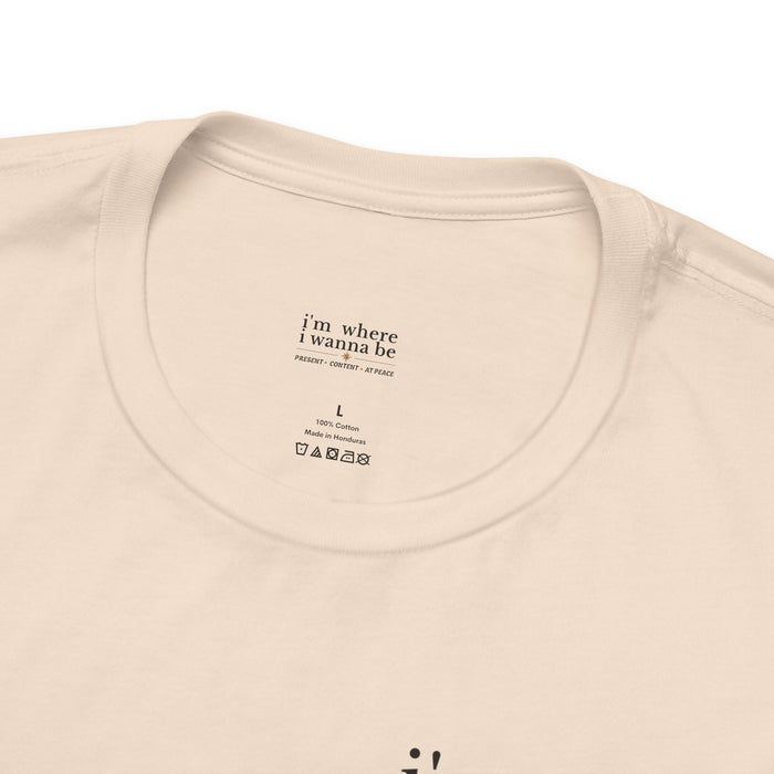 Cruise Vacation T‑Shirt — "I'm Where I Wanna Be When I'm Cruising"