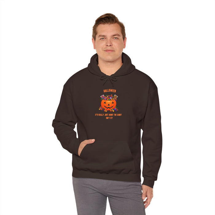 Hoodie — Halloween Pumpkin "It's Freaky, But Have No Fear" Cozy Halloween Sweatshirt