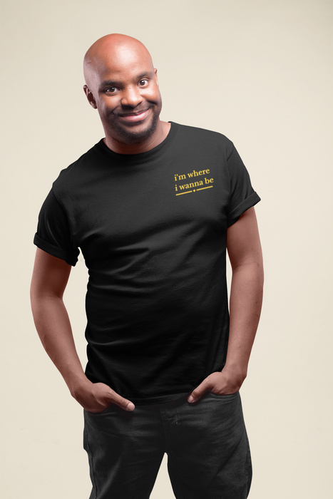 Rottweiler Graphic Tee — "I’m Where I Wanna Be When I’m With My Rottweiler"