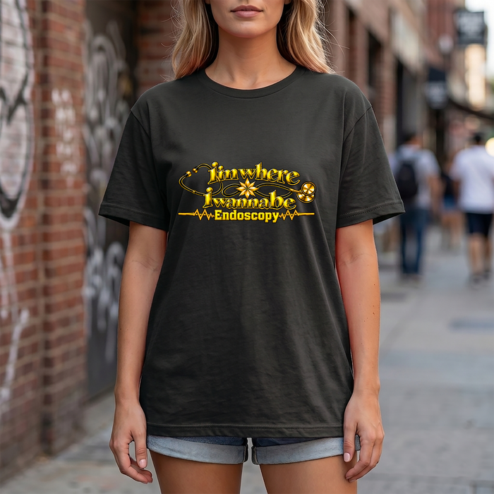 Nurse's Endoscopy 'I'm Where I Wanna Be' Tee