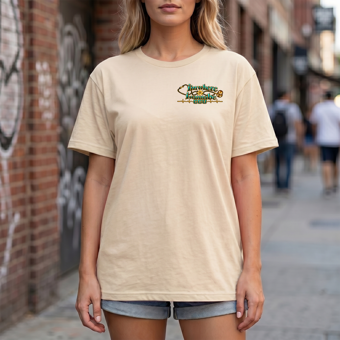 Nurse's CCU 'I'm Where I Wanna Be' Minimalist Tee