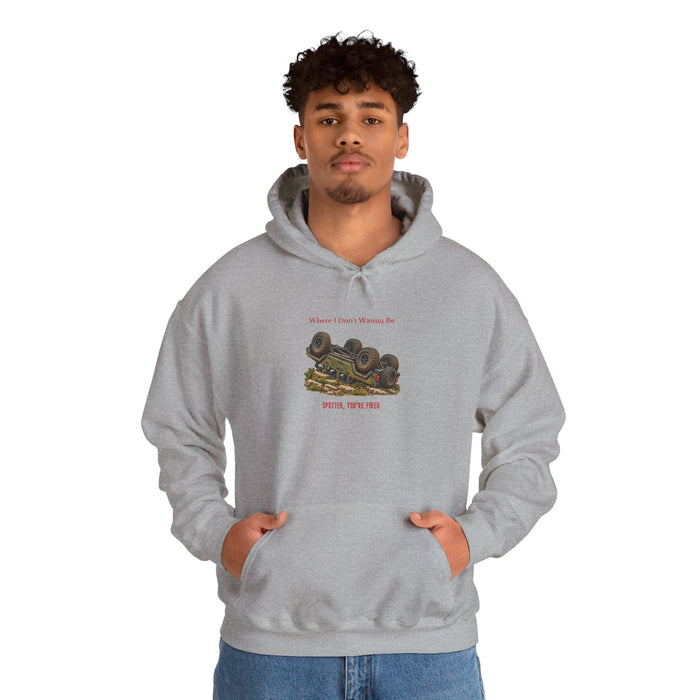 Jeep Flip Graphic Hoodie – "Where I Went, Wheels Go" Off‑Road Truck Sweatshirt