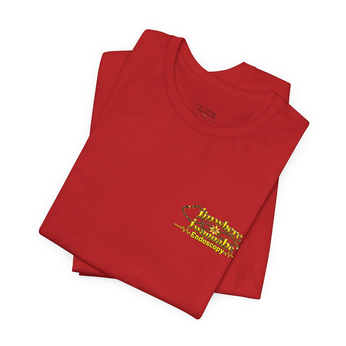 Nurse's Endoscopy 'I'm Where I Wanna Be' Minimalist Tee