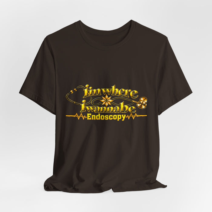 Nurse's Endoscopy 'I'm Where I Wanna Be' Tee