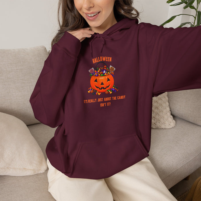 Hoodie — Halloween Pumpkin "It's Freaky, But Have No Fear" Cozy Halloween Sweatshirt