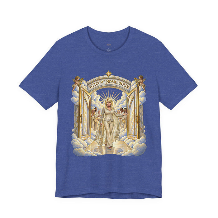 Dolly Parton Welcome Home Tee — Vintage Angelic Portrait T-Shirt