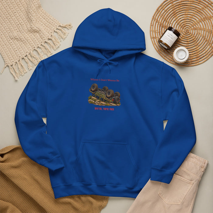 Jeep Flip Graphic Hoodie – "Where I Went, Wheels Go" Off‑Road Truck Sweatshirt