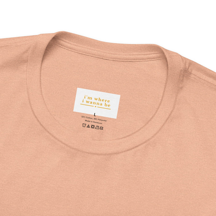 “i’m where i wanna be — Please do not disturb” T-Shirt