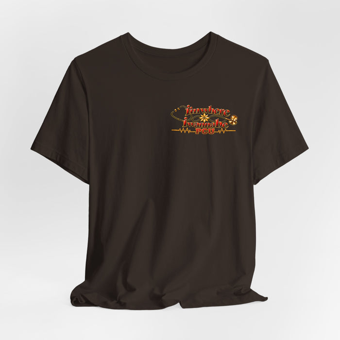 Nurse's PCU 'I'm Where I Wanna Be' Minimalist Tee
