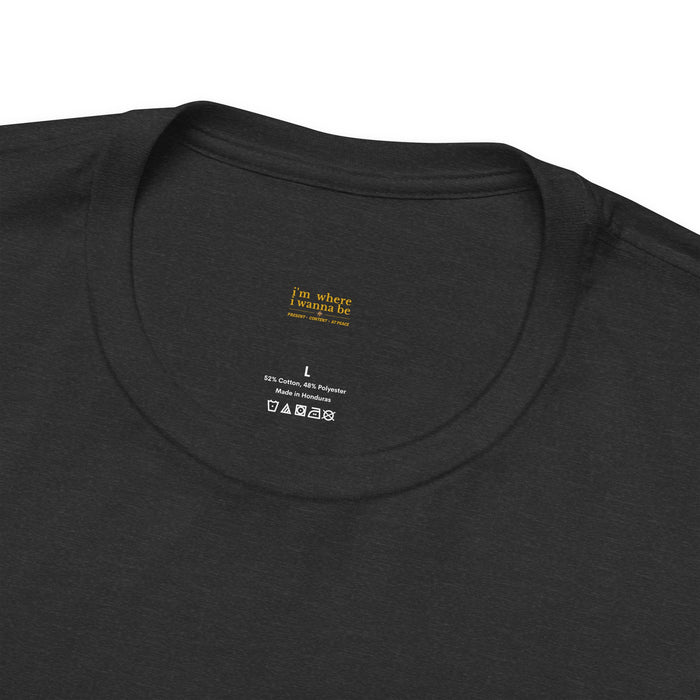 Casual graphic tee — 'I know it's not cool I Like It Anyway'