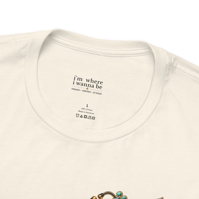 Nurse's CCU 'I'm Where I Wanna Be' Minimalist Tee