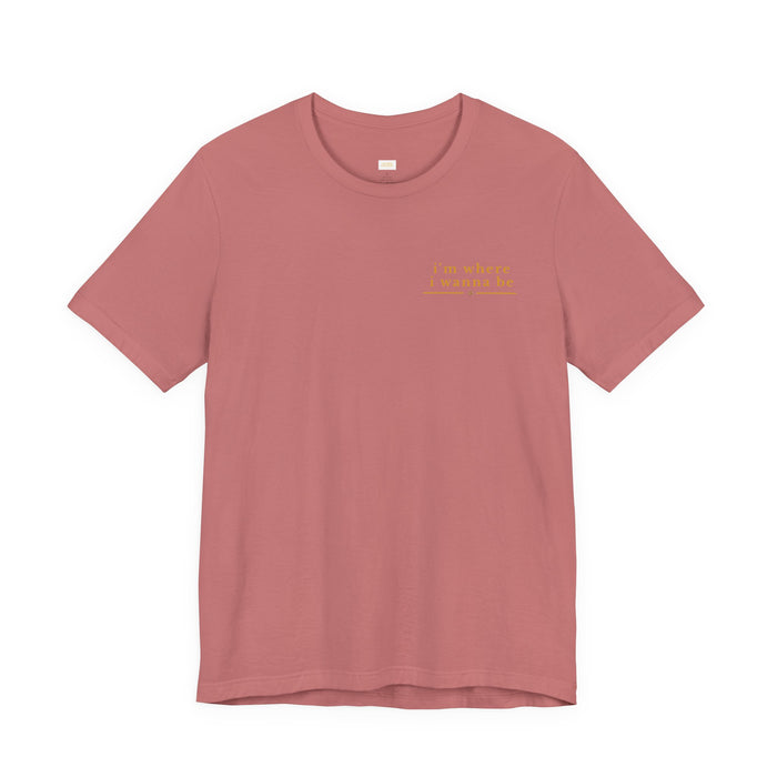 T-Shirt — “I’m Where I Wanna Be With My Daughter” Sunset Family Tee