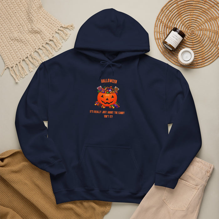 Hoodie — Halloween Pumpkin "It's Freaky, But Have No Fear" Cozy Halloween Sweatshirt