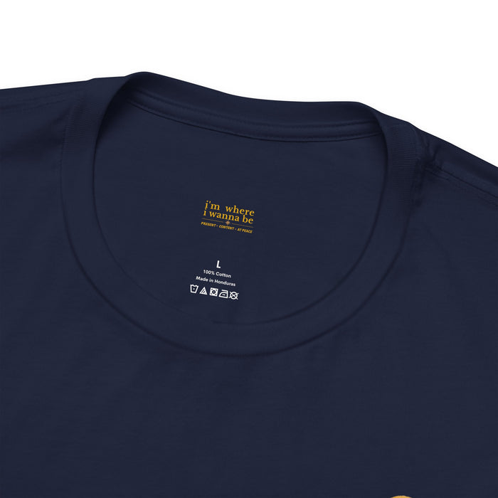 Retired Vibes Tee — "I'm Where I Wanna Be" Retirement T‑Shirt