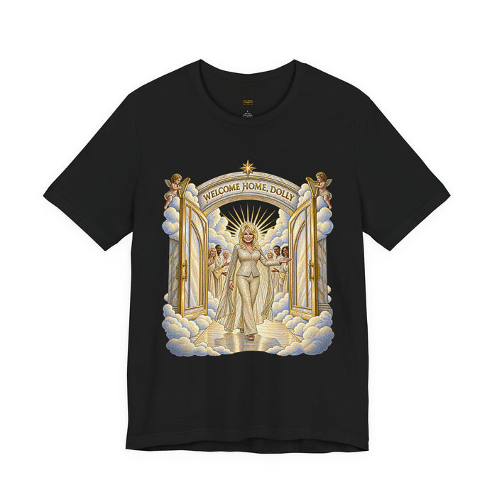 Dolly Parton Welcome Home Tee — Vintage Angelic Portrait T-Shirt