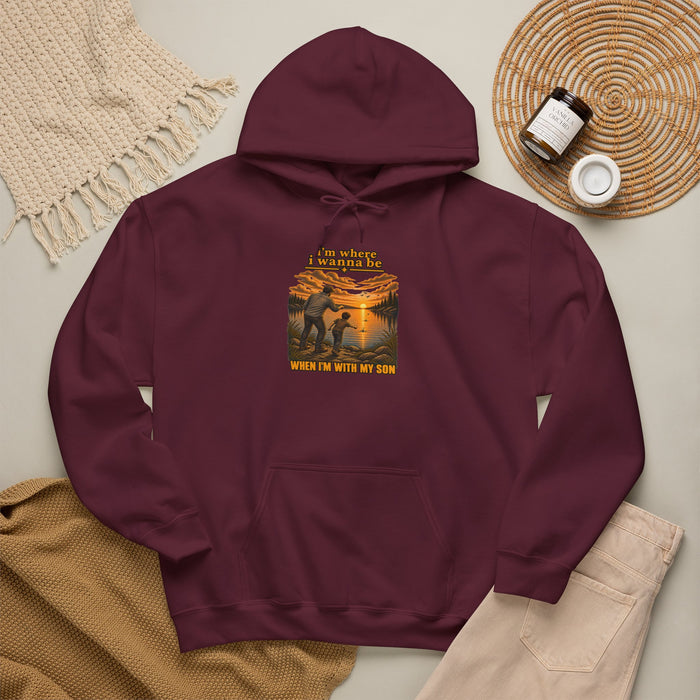 Father and Son Graphic Hoodie