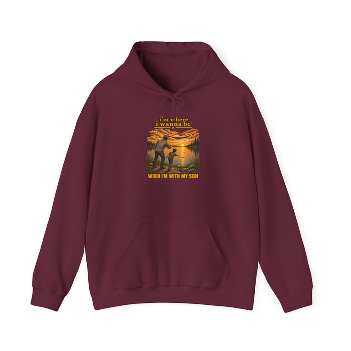 Father and Son Graphic Hoodie