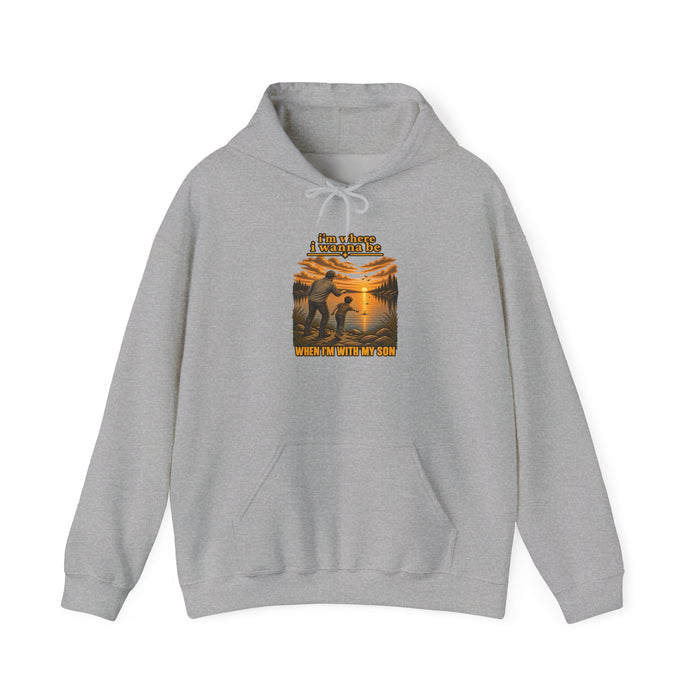 Father and Son Graphic Hoodie
