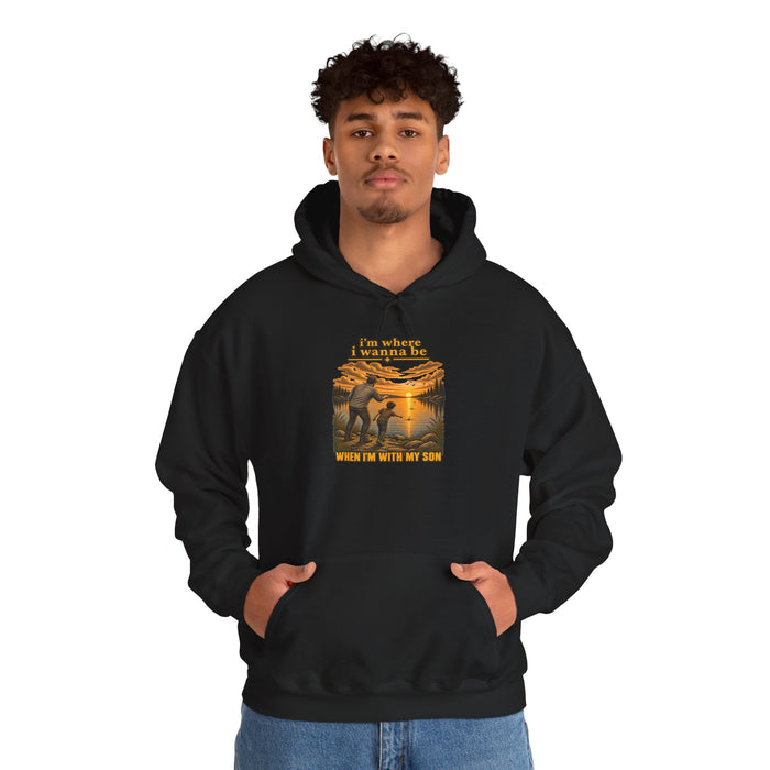 Father and Son Graphic Hoodie